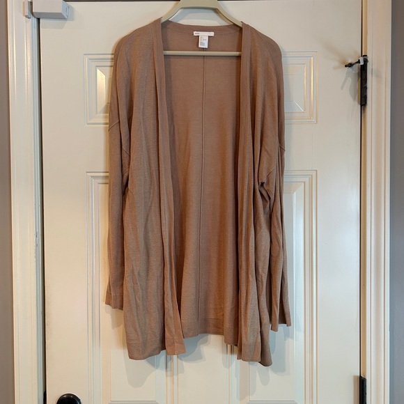 H & M Women's Tan Sweater Cardigan - Picture 1 of 3